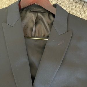 Black Single Breasted Suit